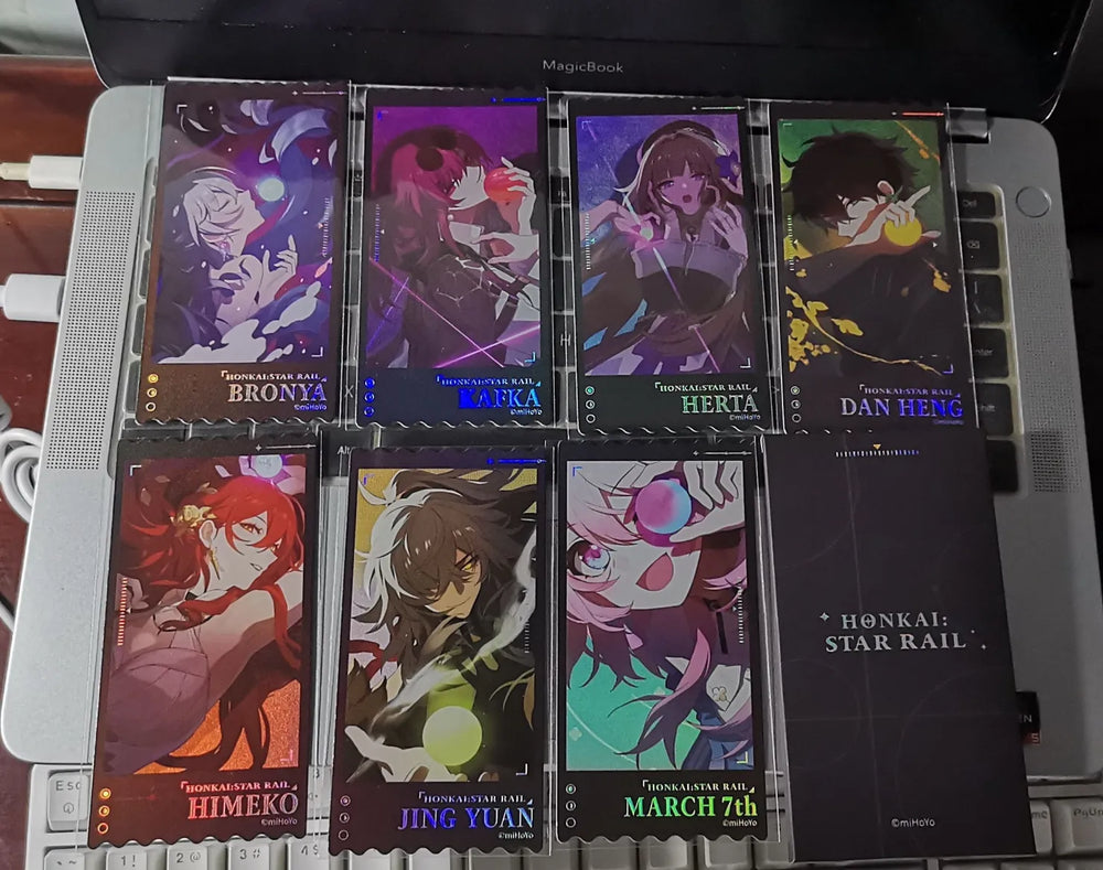 Honkai: Star Rail Departure Countdown Series Holographic Commemorative Ticket Set