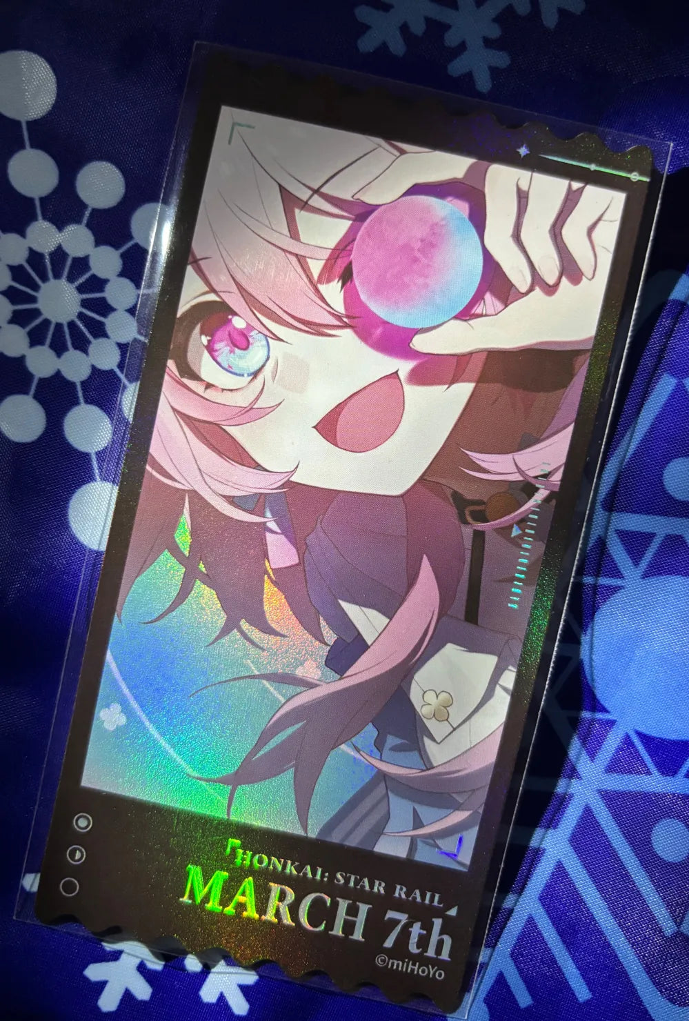 Honkai: Star Rail Departure Countdown Series Holographic Commemorative Ticket Set