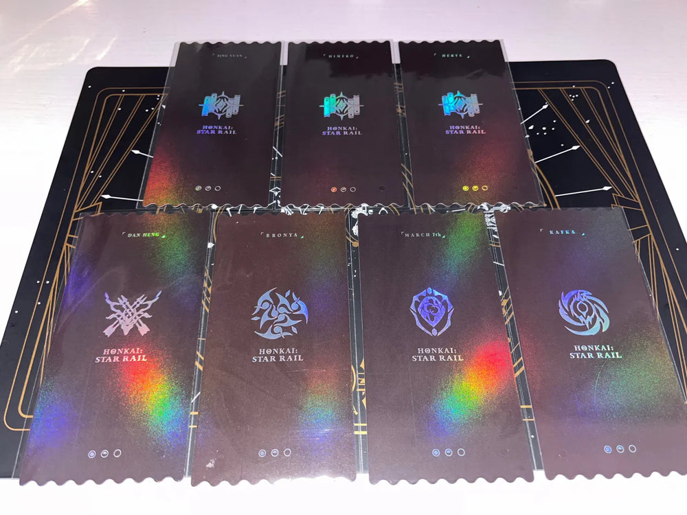 Honkai: Star Rail Departure Countdown Series Holographic Commemorative Ticket Set