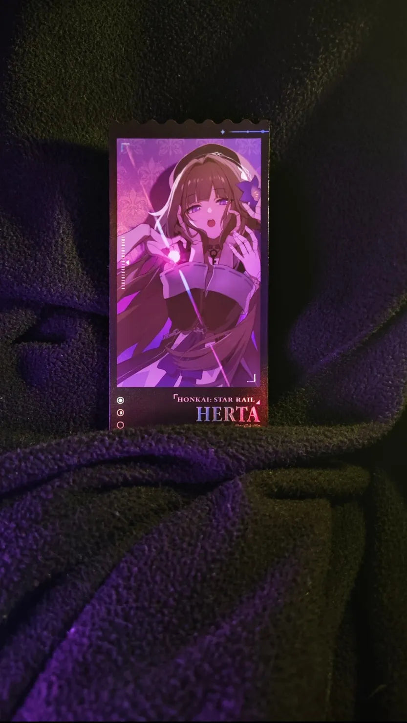 Honkai: Star Rail Departure Countdown Series Holographic Commemorative Ticket Set