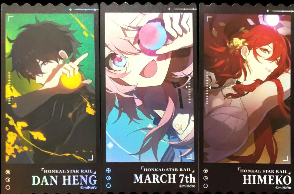 Honkai: Star Rail Departure Countdown Series Holographic Commemorative Ticket Set