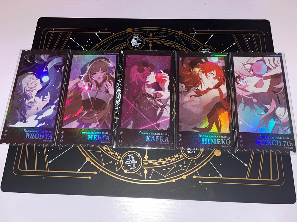 Honkai: Star Rail Departure Countdown Series Holographic Commemorative Ticket Set