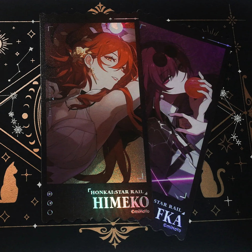 Honkai: Star Rail Departure Countdown Series Holographic Commemorative Ticket Set