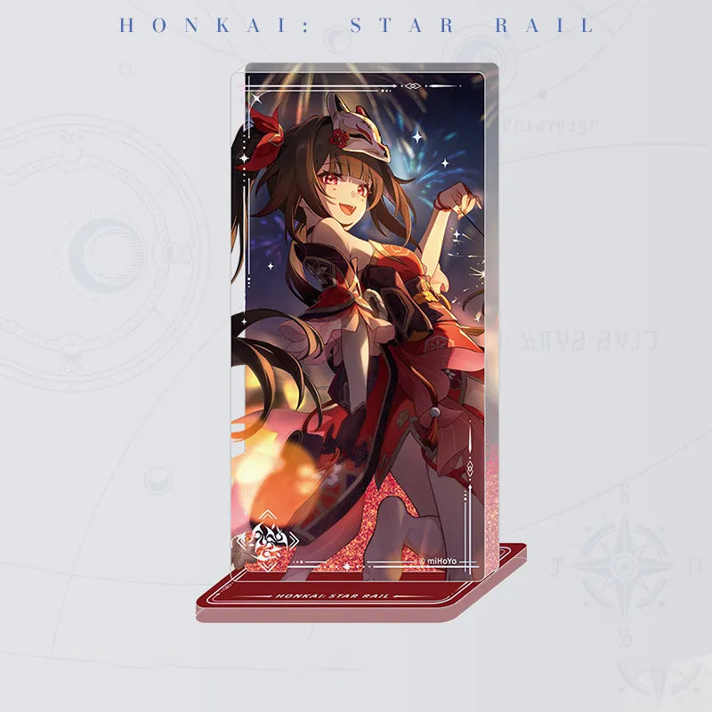 Honkai: Star Rail Earthly Escapade Light Cone Flowing Sand Acrylic Standee