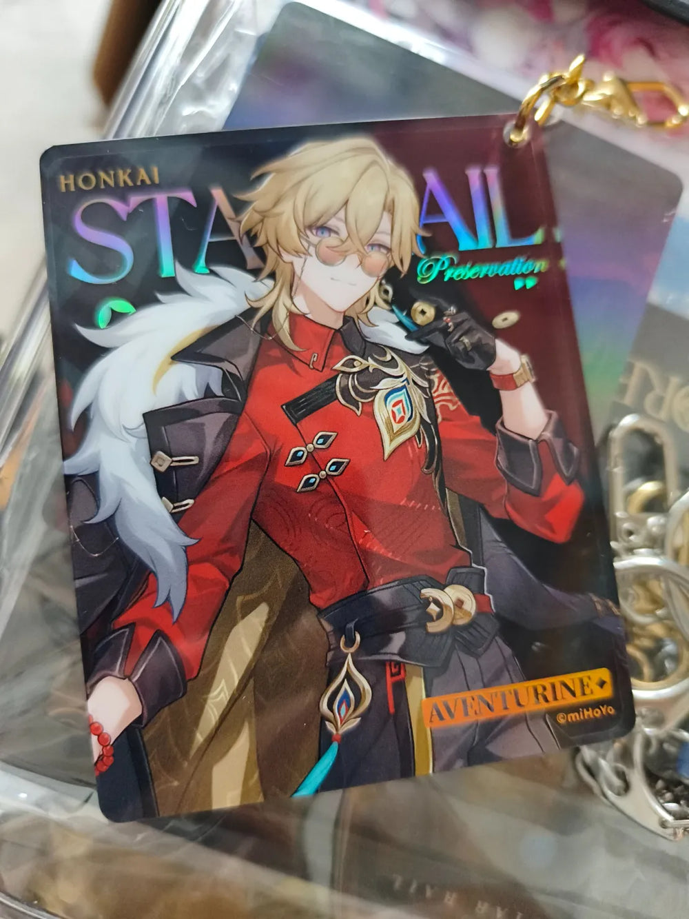 Honkai: Star Rail Express Travel Notes Series Acryl-Anhänger