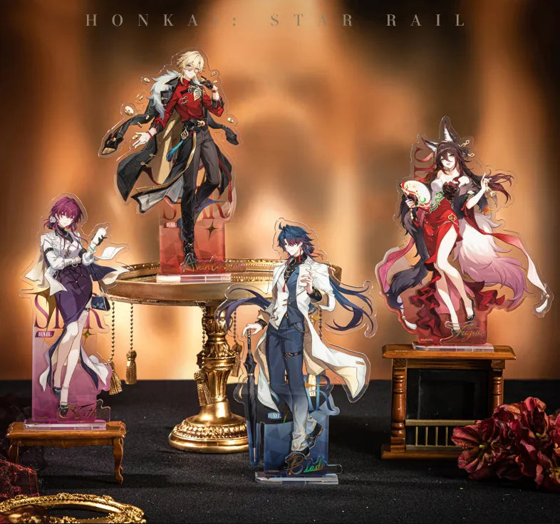 Honkai: Star Rail Express Travel Notes Series Acrylic Standees