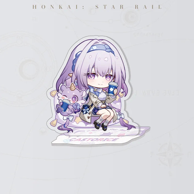 Castorice Express Travel Notes Series Chibi Acrylic Standee