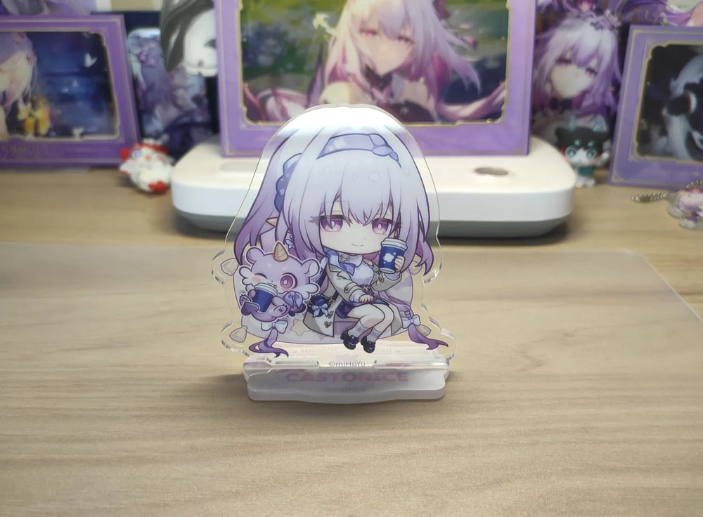 Honkai: Star Rail Express Travel Notes Series Chibi-Acryl-Aufsteller