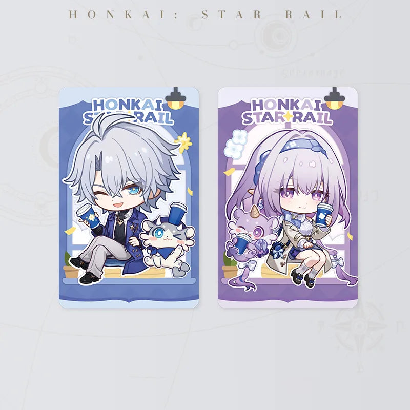 Honkai: Star Rail Express Travel Notes Series Chibi Collectible Cards