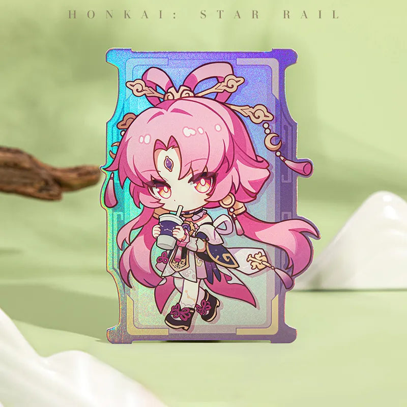 Express Travel Notes Chibi Holographic Cards collection