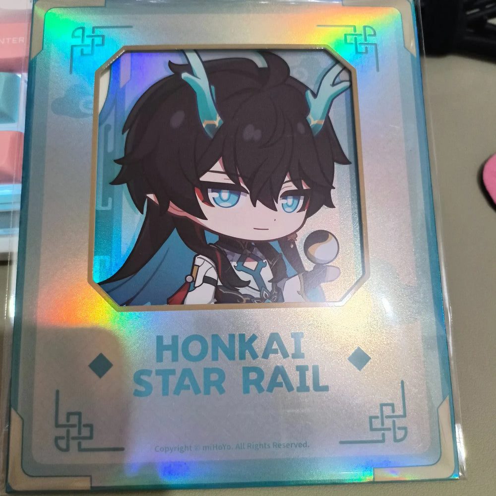 Honkai: Star Rail Express Travel Notes Chibi Holographic Collectible Cards
