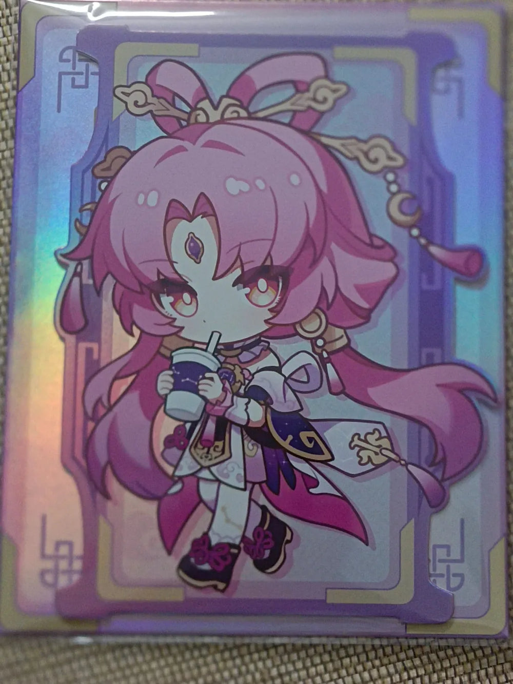 Honkai: Star Rail Express Travel Notes Chibi Holographic Collectible Cards