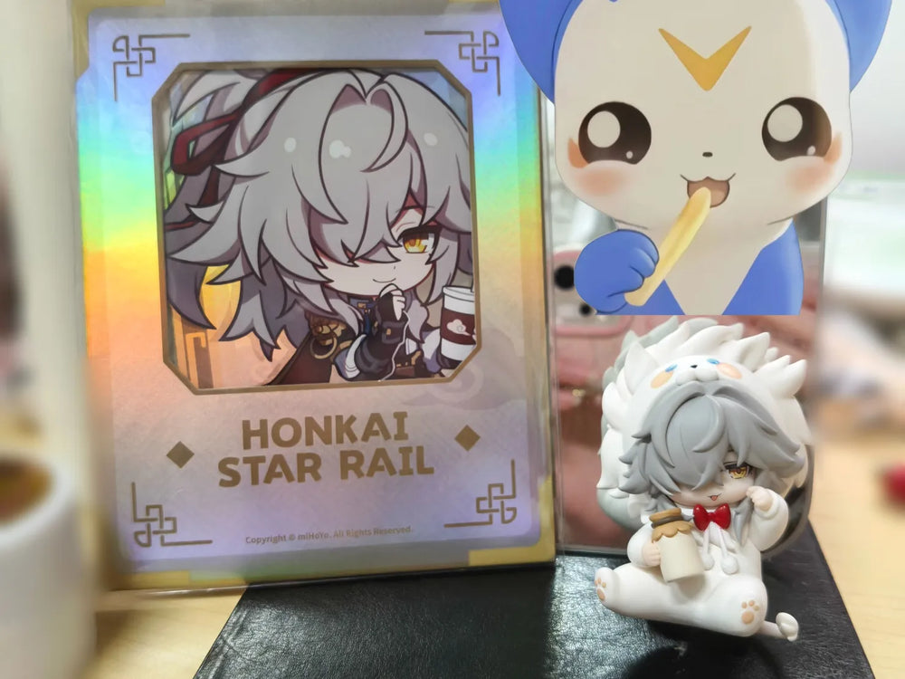 Honkai: Star Rail Express Travel Notes Chibi Holographic Collectible Cards
