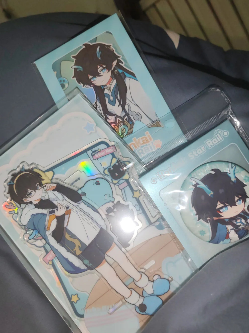 Honkai: Star Rail Express Travel Notes Series Chibi-Tinplate-Abzeichen