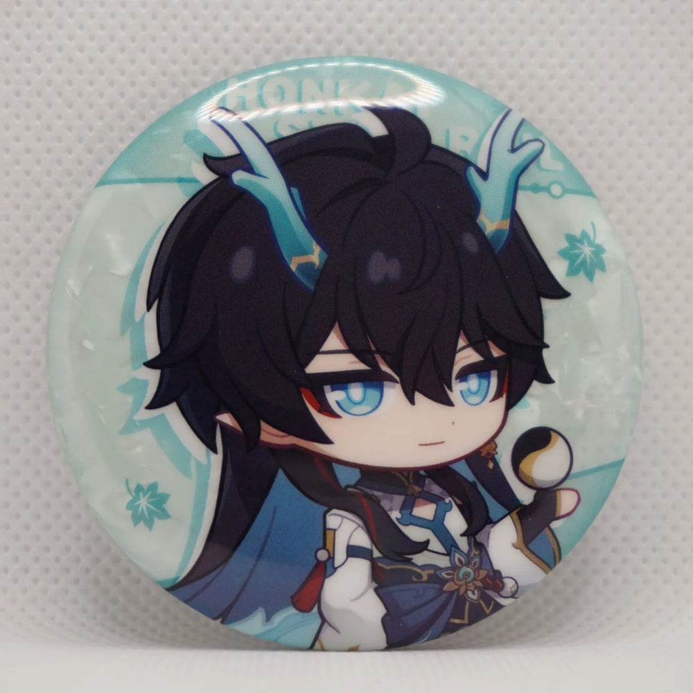 Honkai: Star Rail Express Travel Notes Series Chibi-Tinplate-Abzeichen