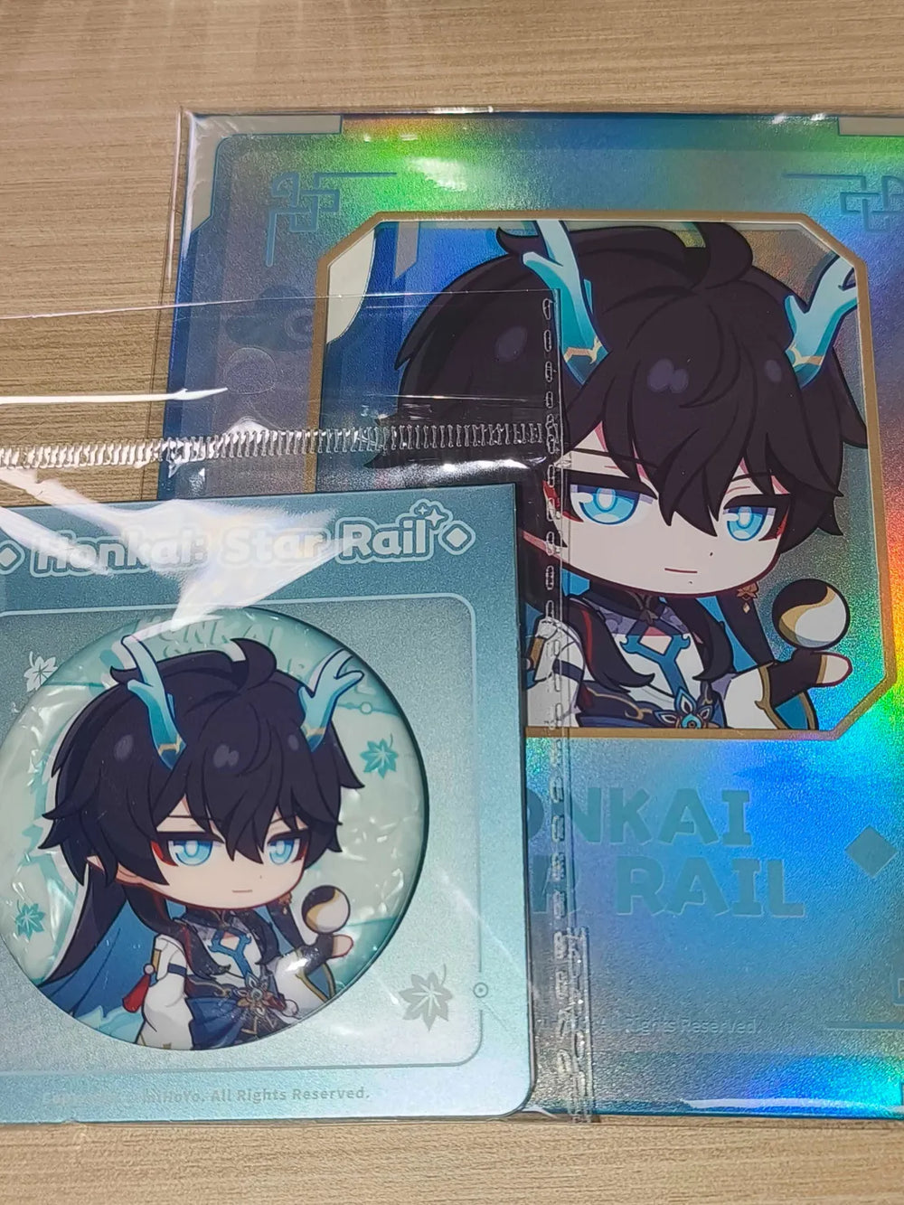 Honkai: Star Rail Express Travel Notes Series Chibi-Tinplate-Abzeichen