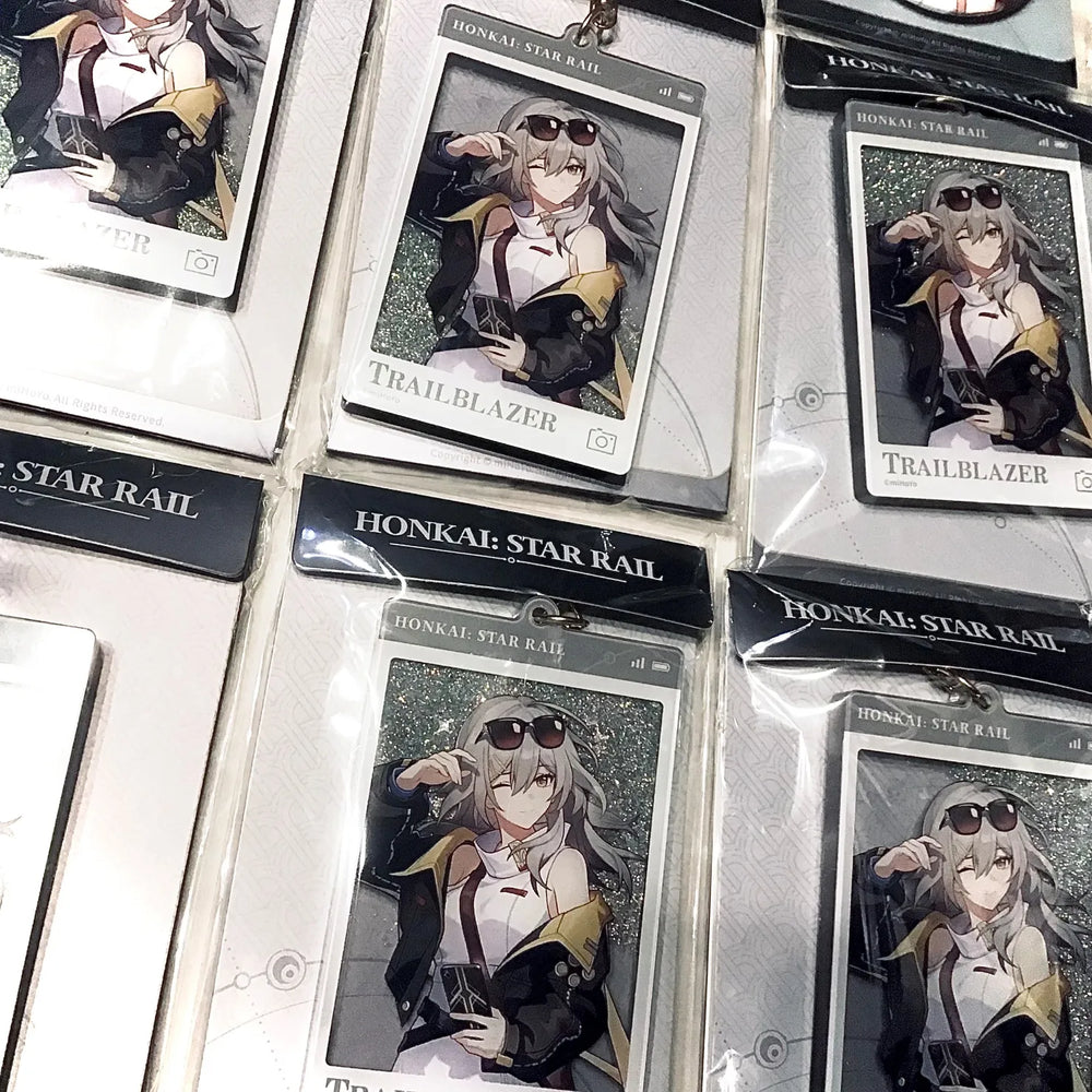 Honkai: Star Rail Express Travel Notes Series Flowing Sand Acryl-Anhänger