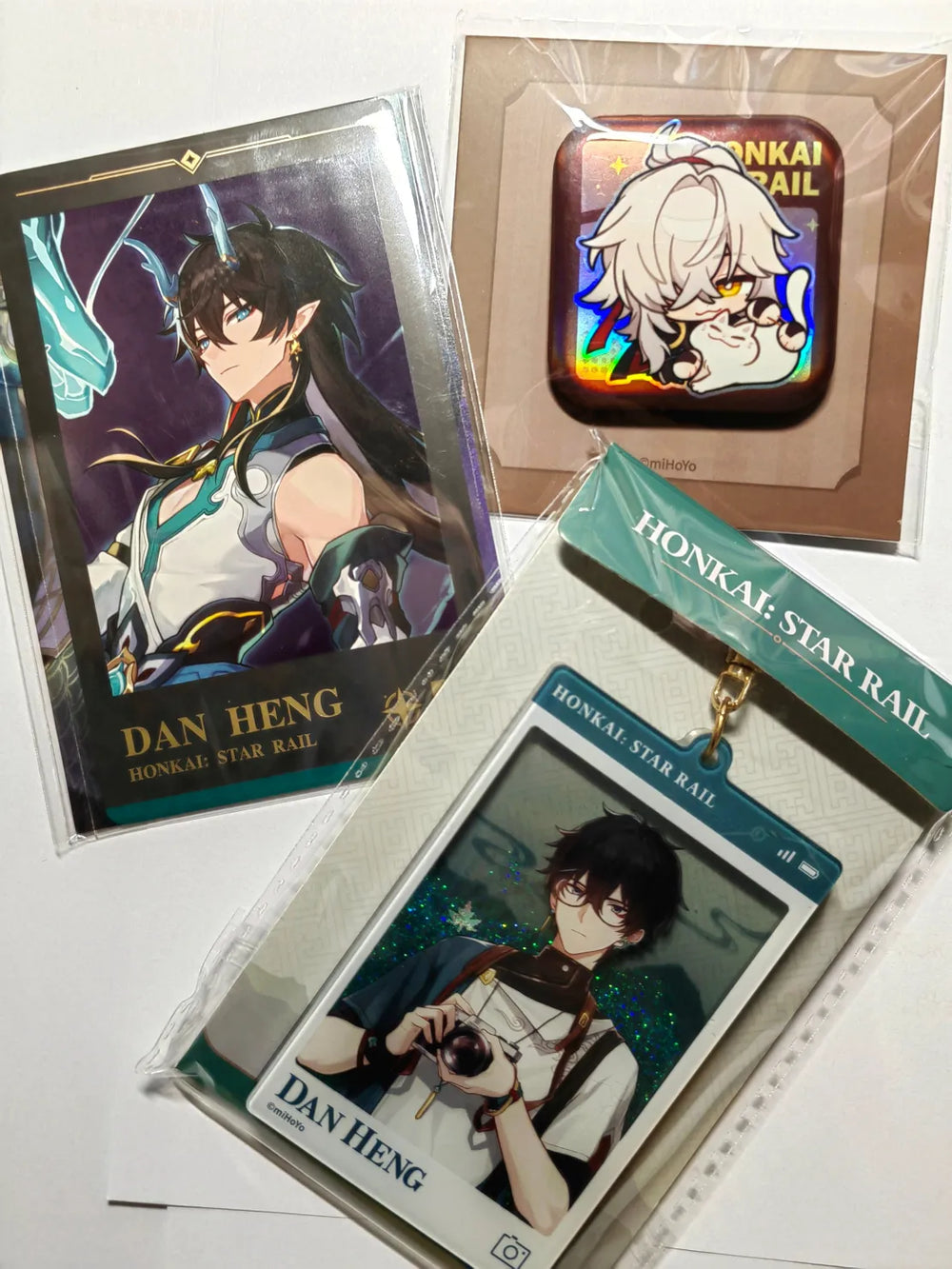 Honkai: Star Rail Express Travel Notes Series Flowing Sand Acryl-Anhänger
