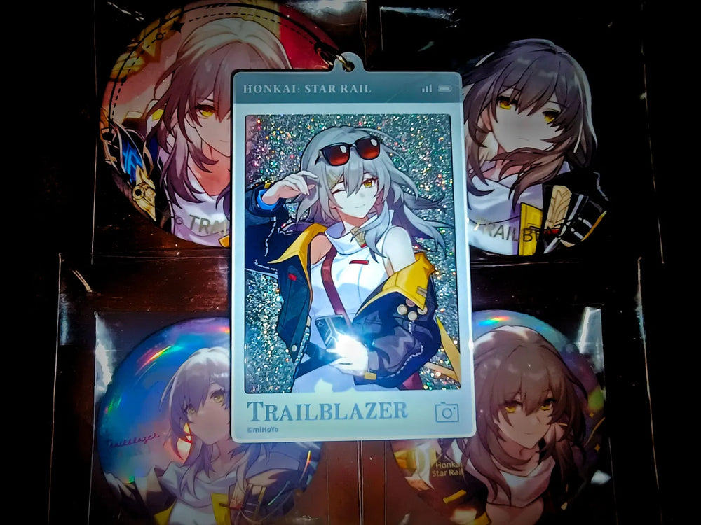 Honkai: Star Rail Express Travel Notes Series Flowing Sand Acryl-Anhänger