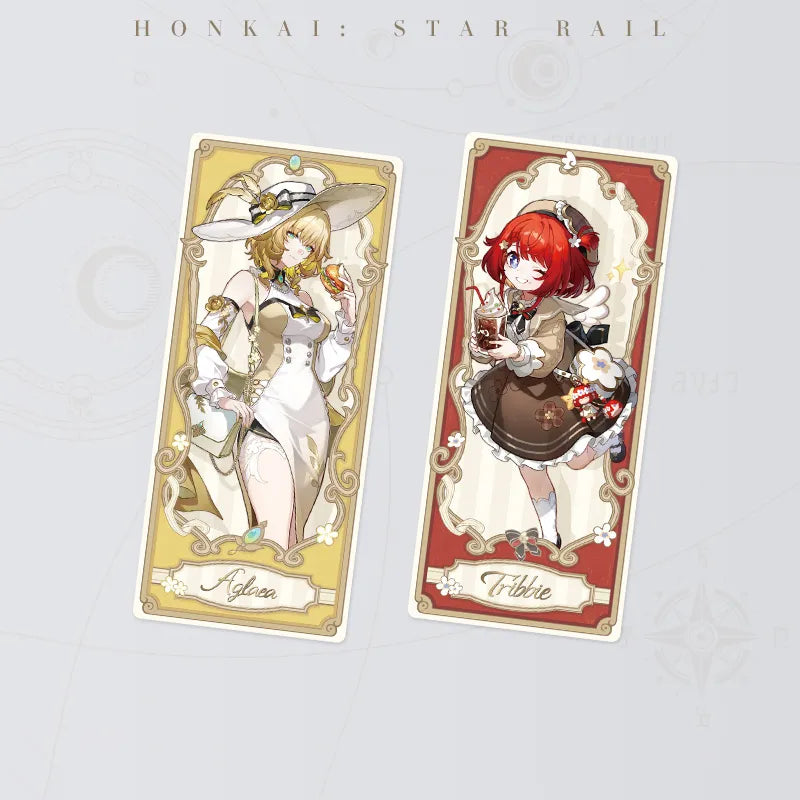 Honkai: Star Rail Express Travel Notes Holographic Collectible Cards