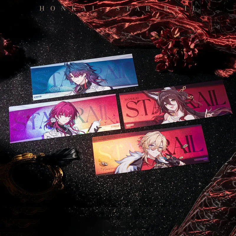 Express Travel Notes Series character Holographic Tickets