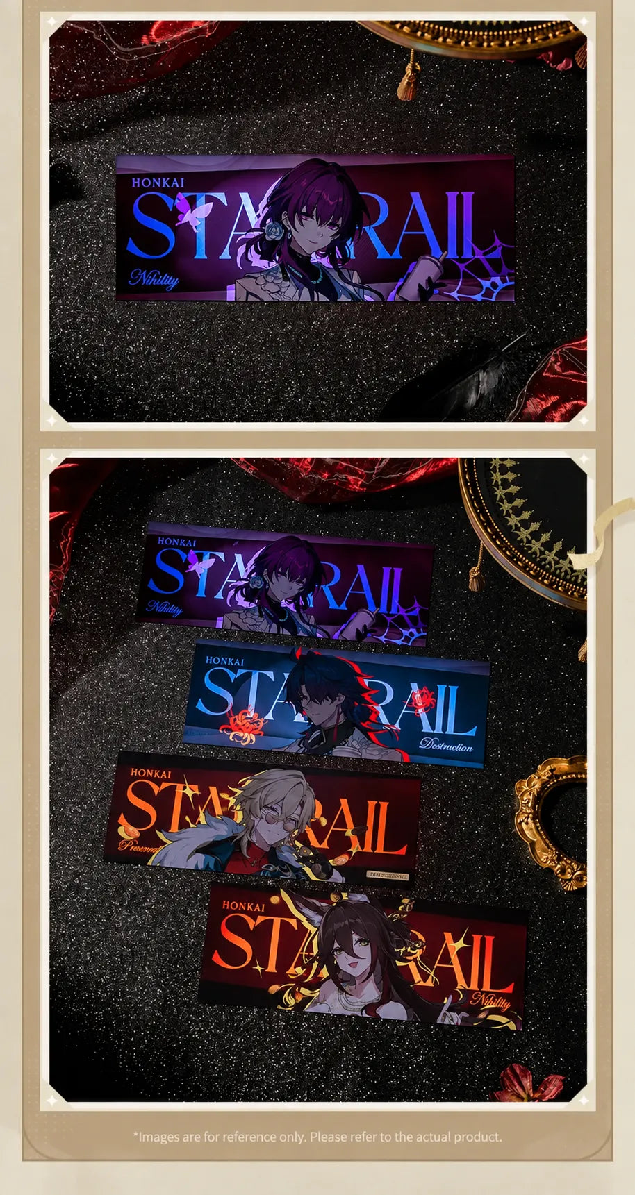 Express Travel Notes Holographic Tickets under reflective lighting