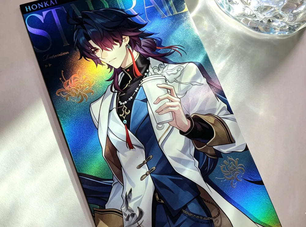 Honkai: Star Rail Express Travel Notes Series Holographic Tickets