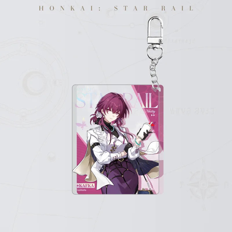 Kafka Express Travel Notes Series Acrylic Charm