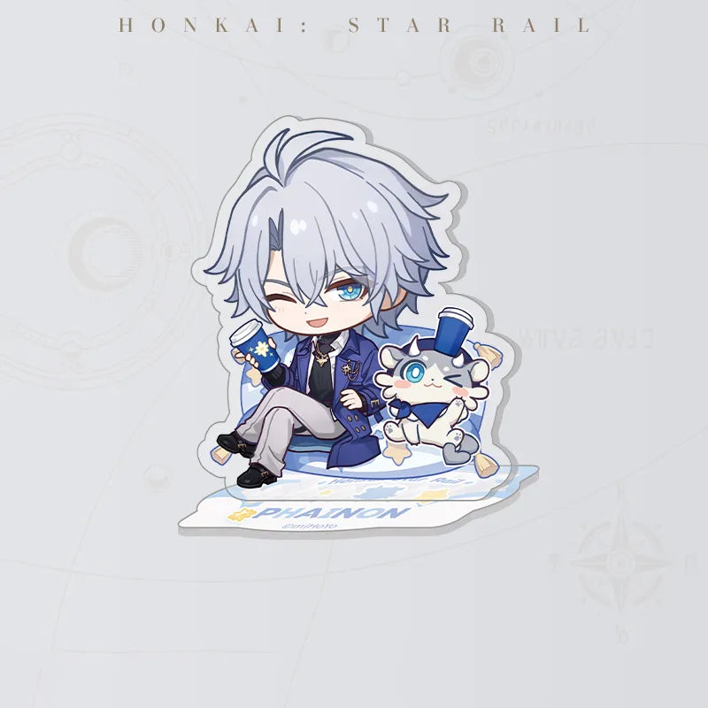 Phainon Express Travel Notes Series Chibi Acrylic Standee