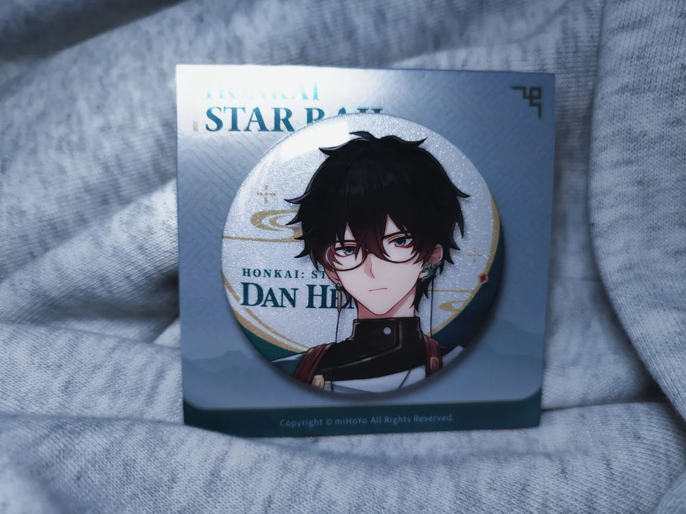 Honkai: Star Rail Express Travel Notes Series Tinplate-Abzeichen
