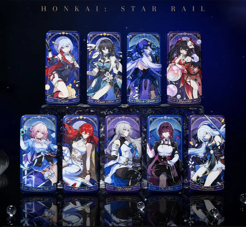 Honkai Star Rail Fable of the Stars Series tinplate badges collection showcase