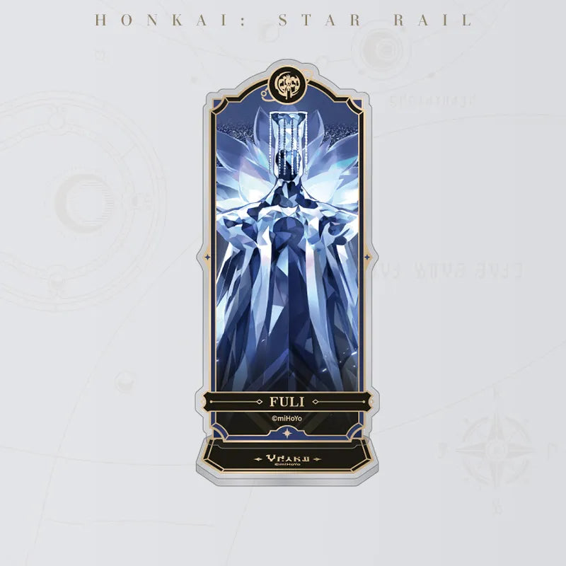 Honkai: Star Rail Fuli Remembrance Flowing Sand Acrylic Standee