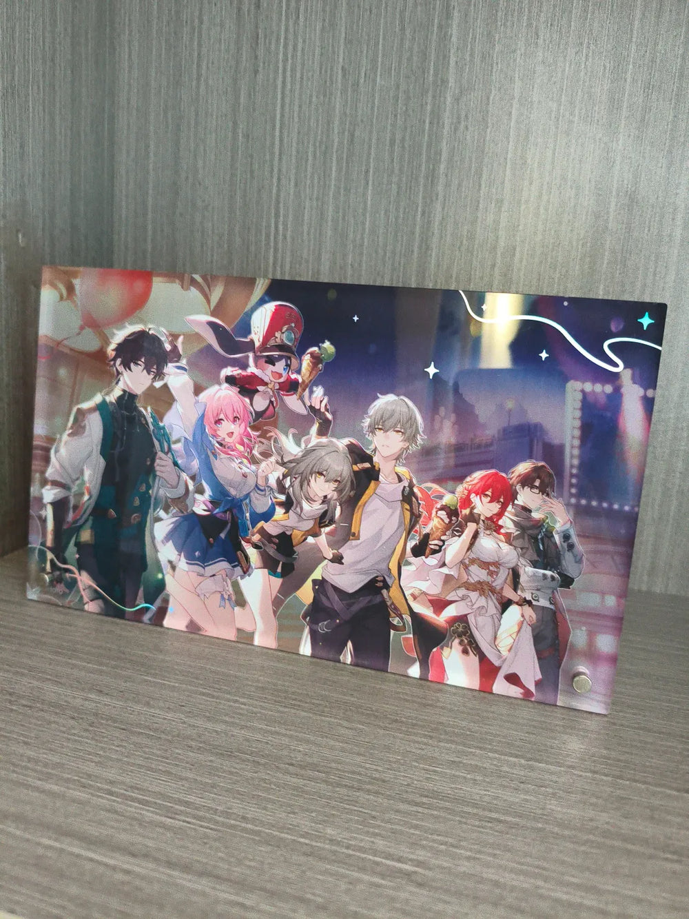Honkai: Star Rail Festive Gifts Series Arte Decorativa em Acrílico – Astral Express Ver.