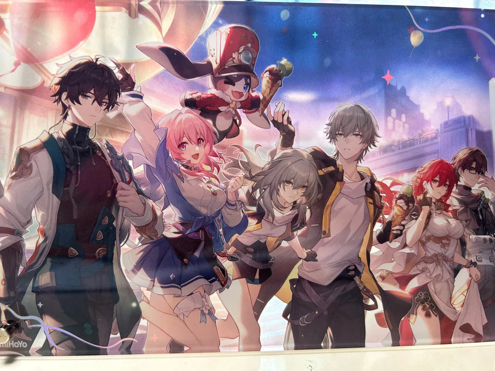 Honkai: Star Rail Festive Gifts Series Arte Decorativa em Acrílico – Astral Express Ver.