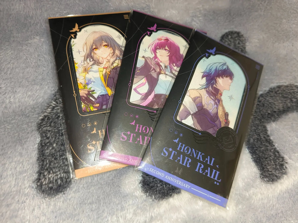 Honkai: Star Rail Festive Gifts Series Cartes style pellicule