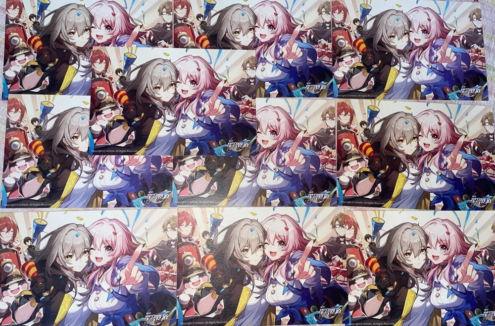 Honkai: Star Rail Festive Gifts Series Cartes style pellicule