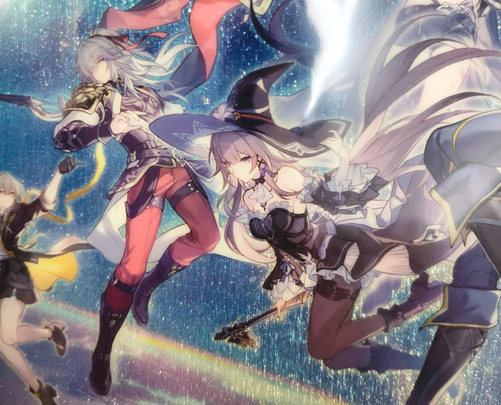 Honkai: Star Rail Festive Gifts Series Placa de Arte Shikishi em PET