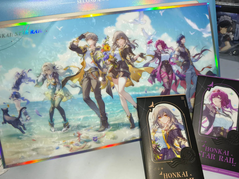 Honkai: Star Rail Festive Gifts Series Lámina artística Shikishi de PET – Seaside Ver.