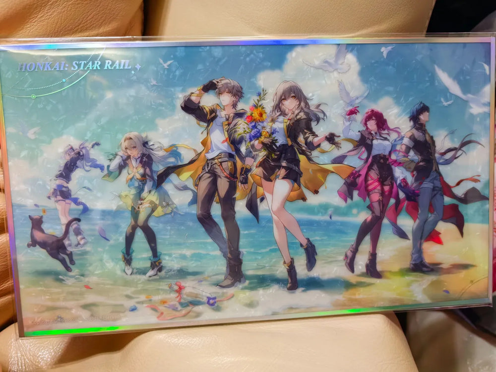 Honkai: Star Rail Festive Gifts Series Lámina artística Shikishi de PET – Seaside Ver.