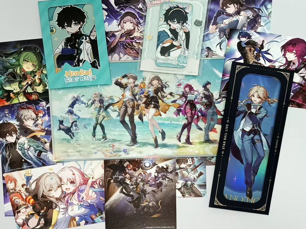 Honkai: Star Rail Festive Gifts Series Lámina artística Shikishi de PET – Seaside Ver.
