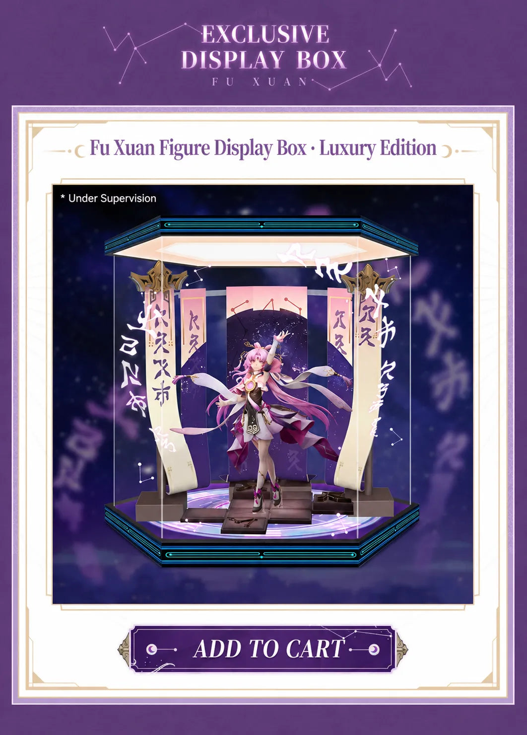 Fu Xuan figure rear view with detailed outfit and accessories