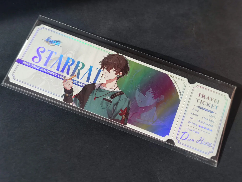 Honkai: Star Rail Gourmet Sailing Series Holografisches Sammelticket