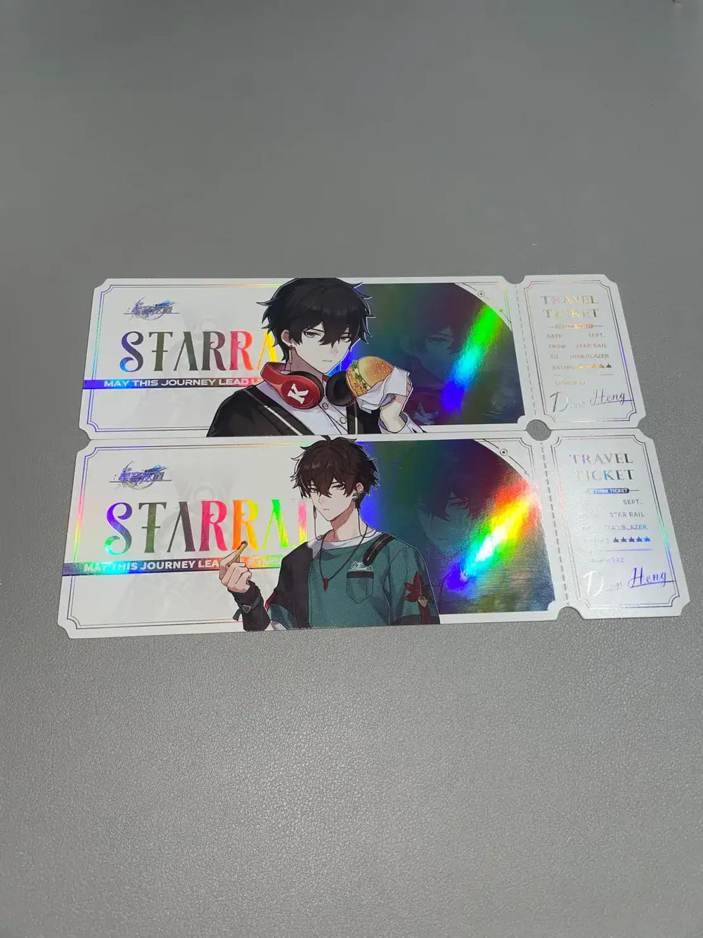 Honkai: Star Rail Gourmet Sailing Series Holografisches Sammelticket