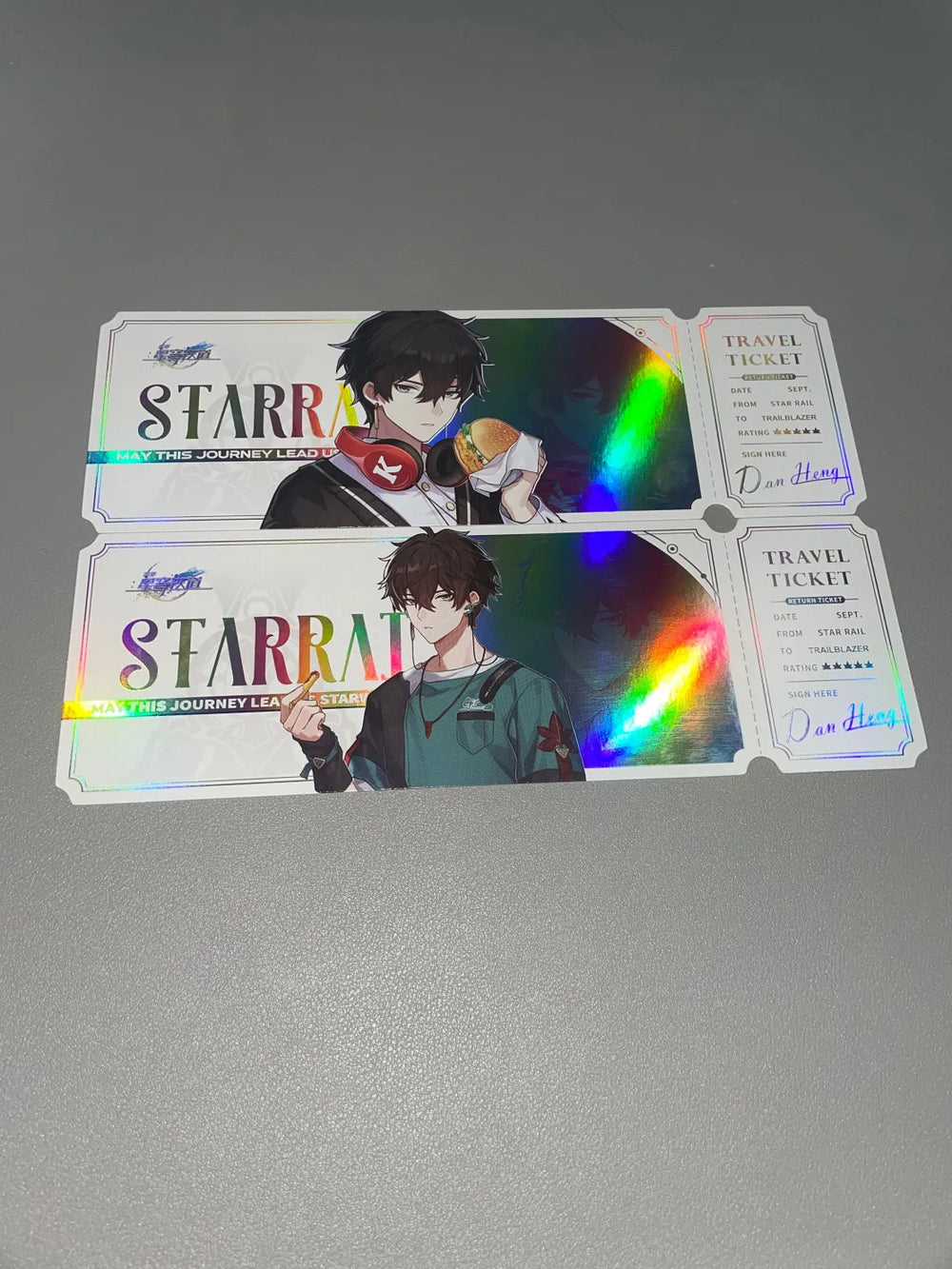 Honkai: Star Rail Gourmet Sailing Series Holografisches Sammelticket
