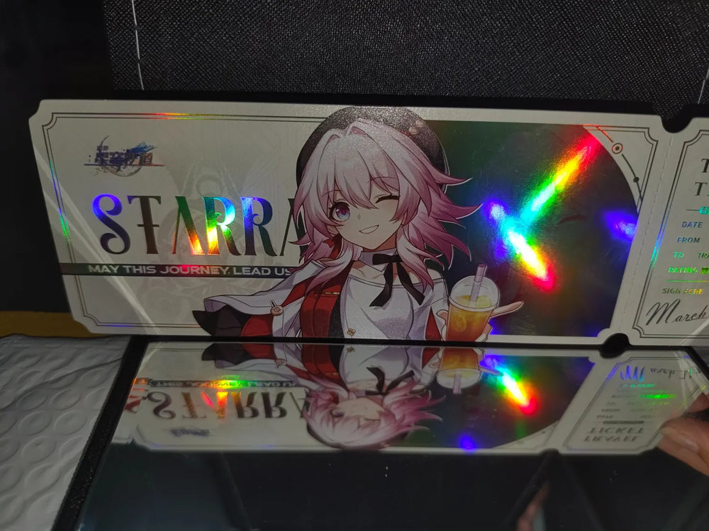Honkai: Star Rail Gourmet Sailing Series Holografisches Sammelticket