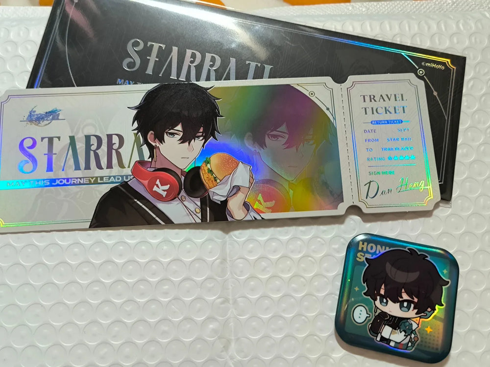 Honkai: Star Rail Gourmet Sailing Series Holografisches Sammelticket