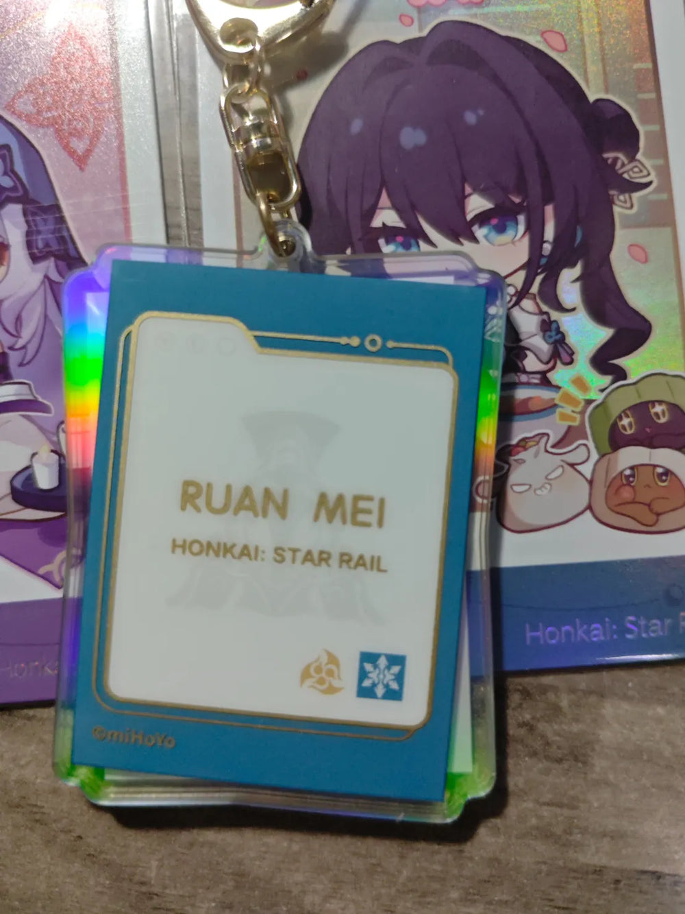 Honkai: Star Rail Happy New Year Series Chaveiros de acrílico