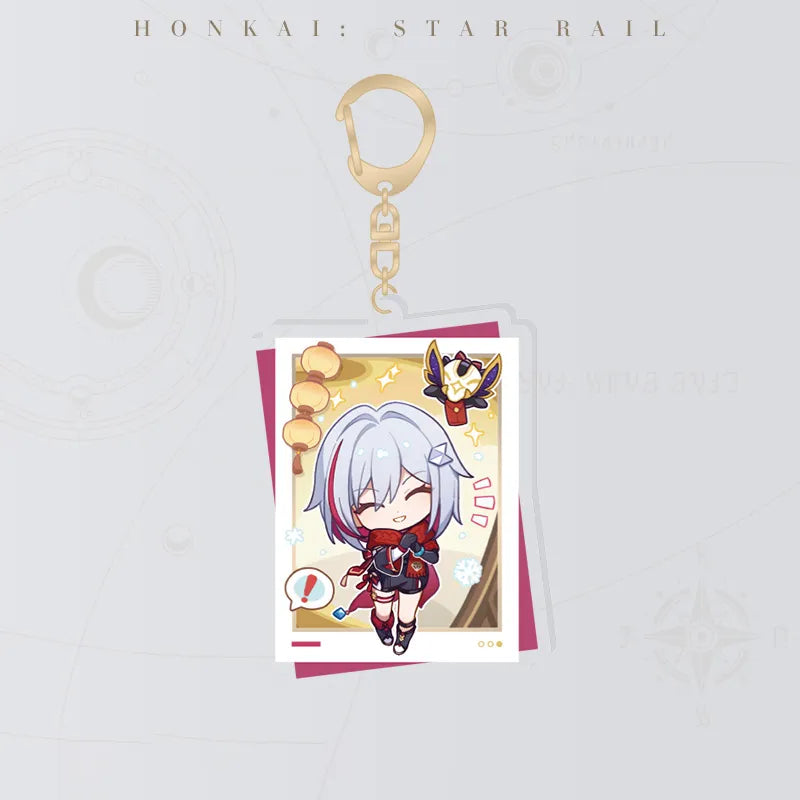 Honkai: Star Rail Happy New Year Series Topaz & Numby Acrylic Charm