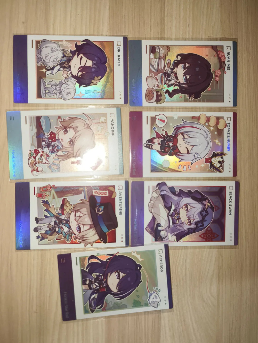 Honkai: Star Rail Happy New Year Series Kartenset