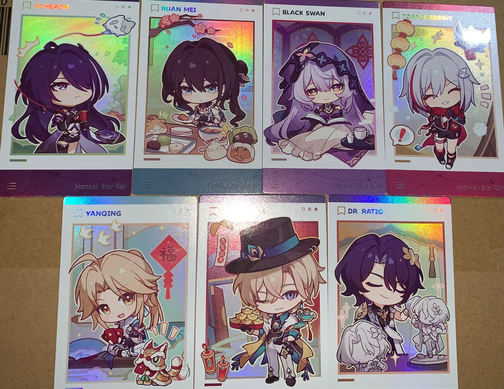 Honkai: Star Rail Happy New Year Series Kartenset